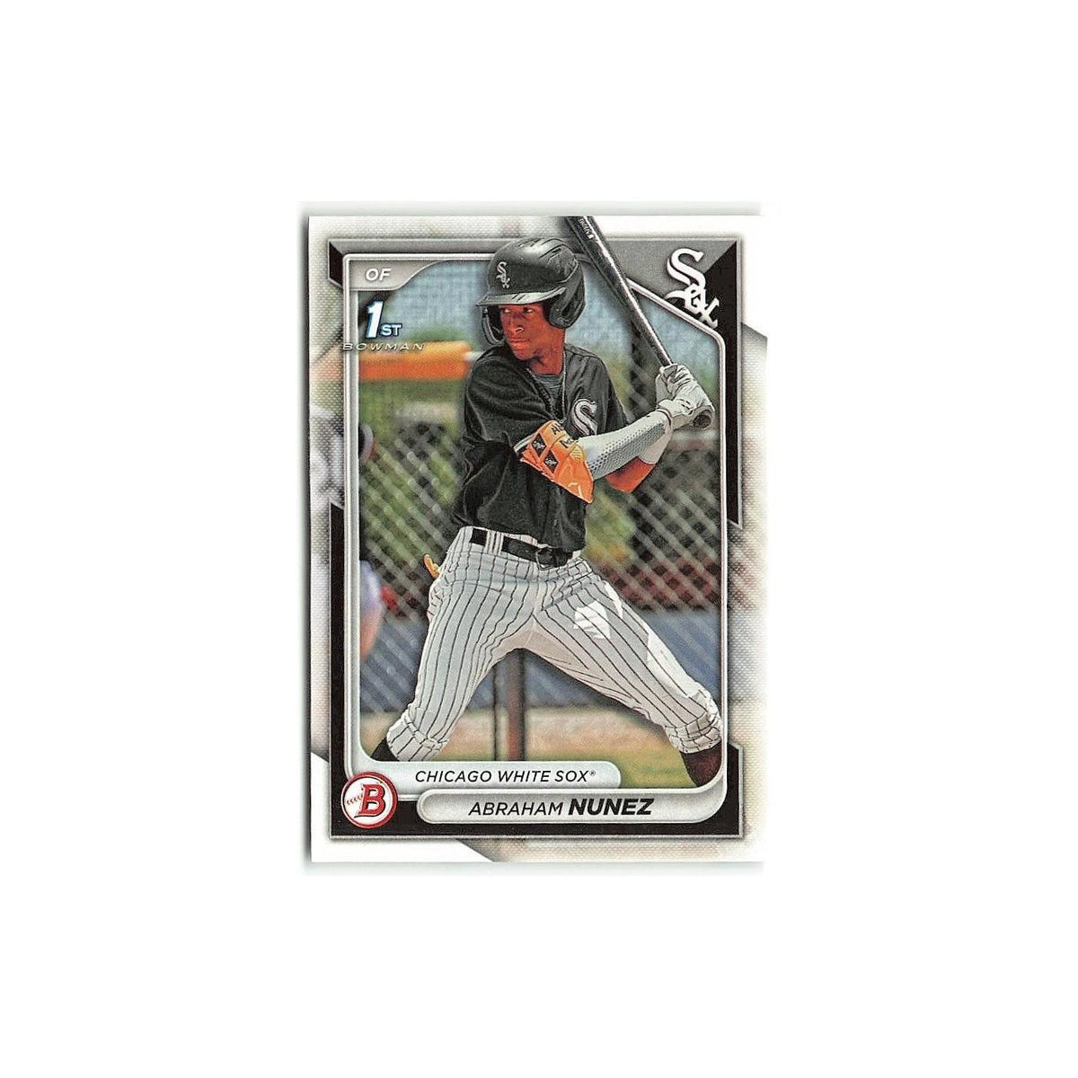 Abraham Nunez 2024 Bowman Prospects #BP-56 Chicago White Sox Baseball Card NM