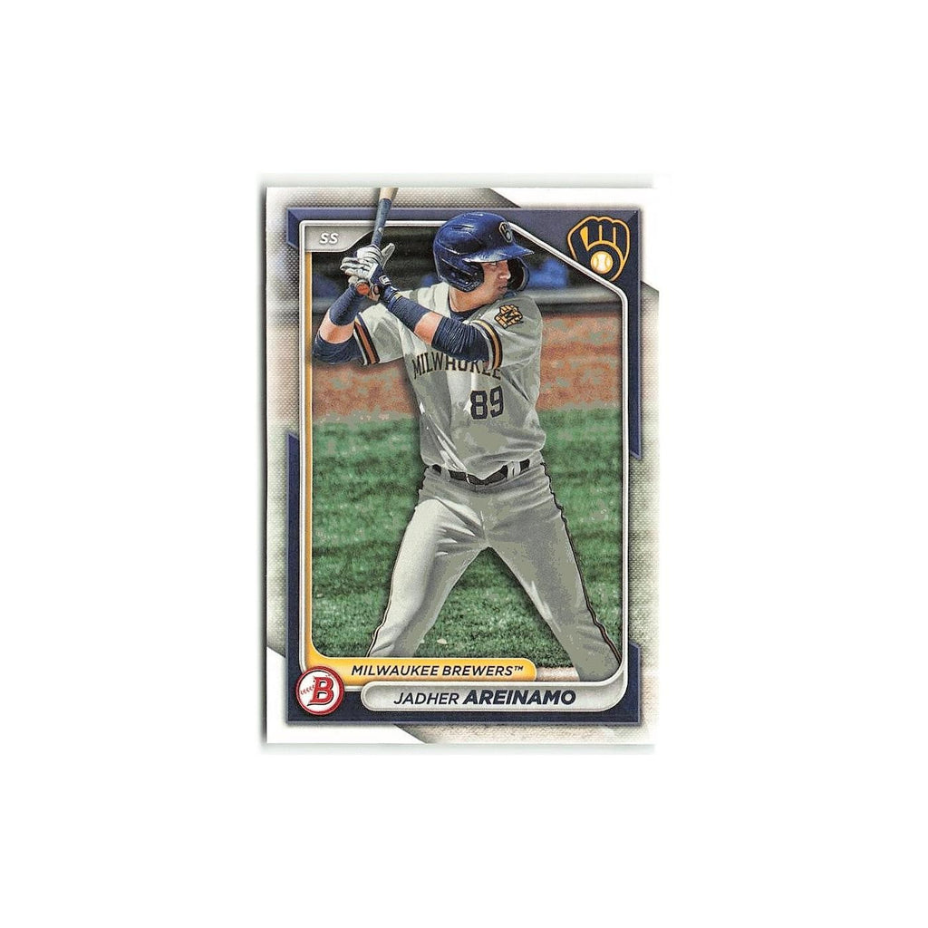 Jadher Areinamo 2024 Bowman Prospects #BP-2 Milwaukee Brewers Baseball Card NM