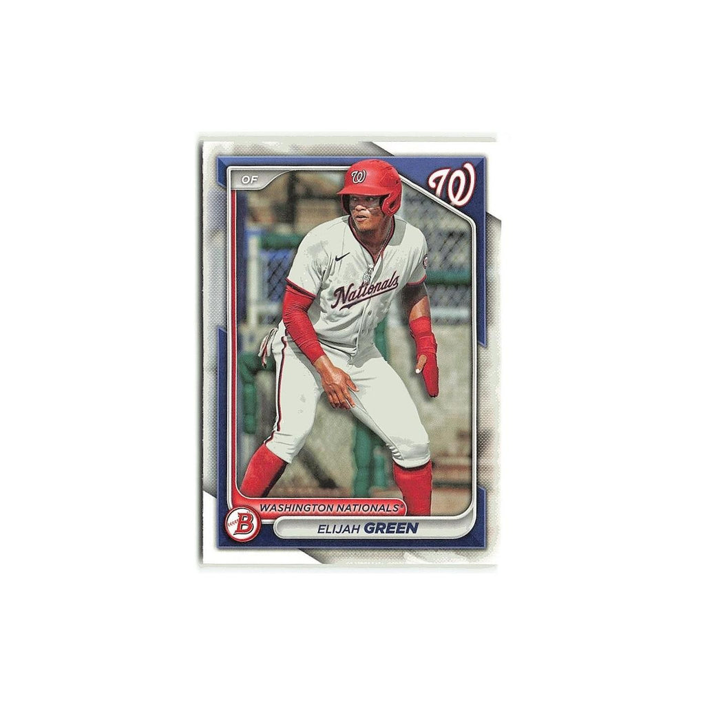 Elijah Green 2024 Bowman Prospects #BP-72 Washington Nationals Baseball Card NM