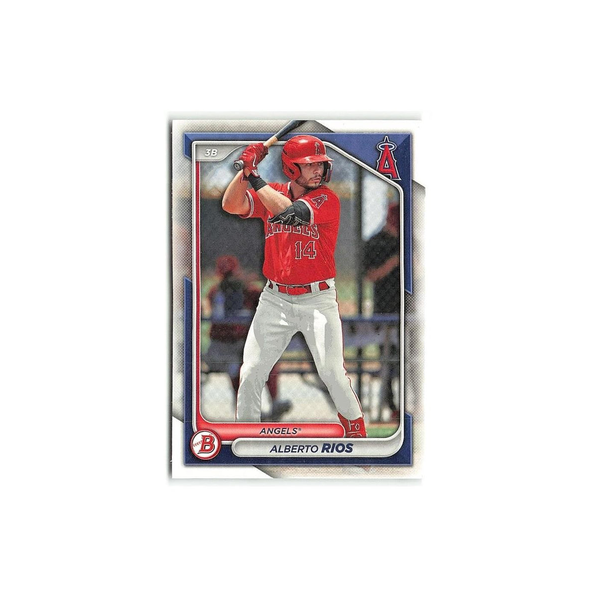 Alberto Rios 2024 Bowman Prospects #BP-98 Los Angeles Angels Baseball Card NM