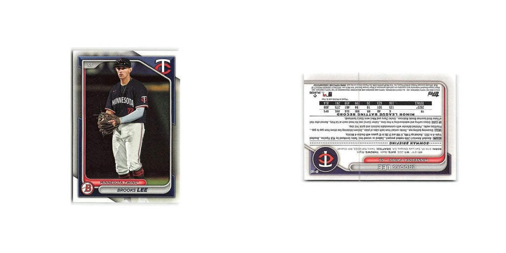 Brooks Lee 2024 Bowman Prospects #BP-143 Minnesota Twins Baseball Card NM