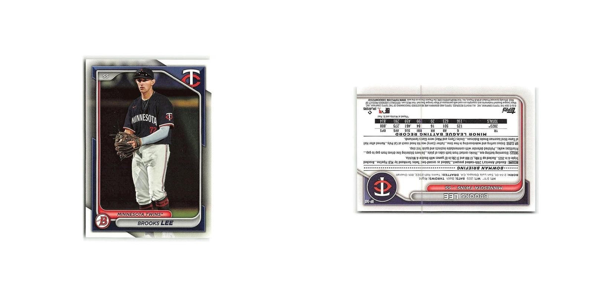 Brooks Lee 2024 Bowman Prospects #BP-143 Minnesota Twins Baseball Card NM