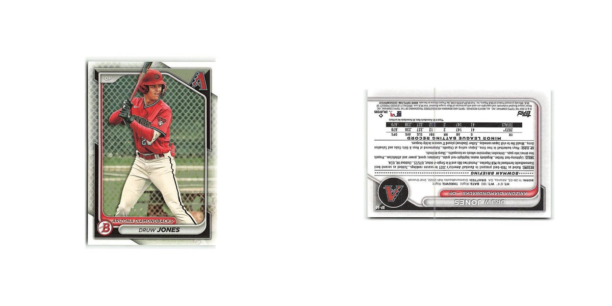 Druw Jones 2024 Bowman Prospects #BP-60 Arizona Diamondbacks Baseball Card NM