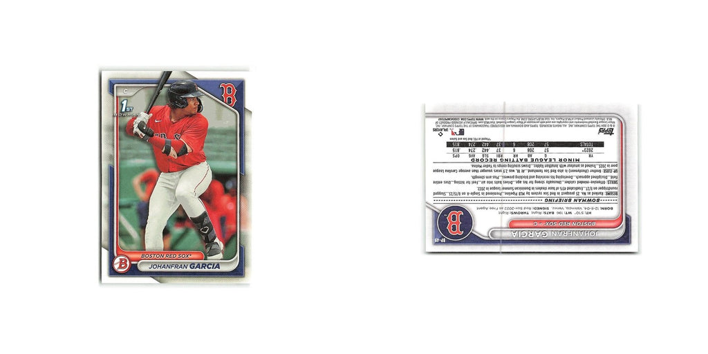 Johanfran Garcia 2024 Bowman Prospects #BP-49 Boston Red Sox Baseball Card NM