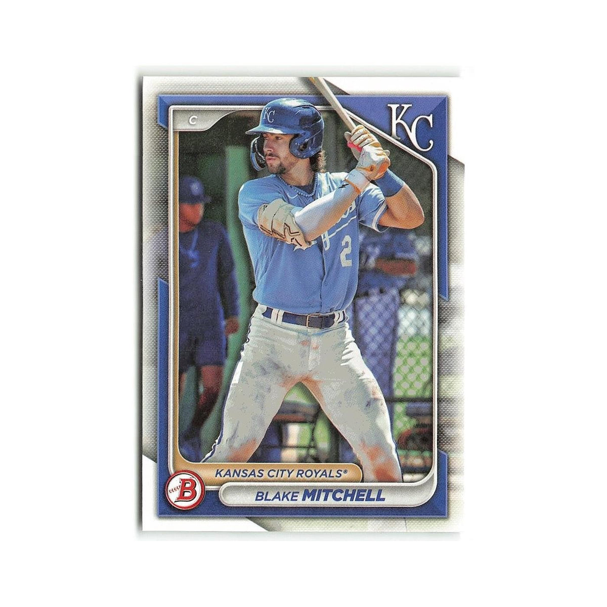Blake Mitchell 2024 Bowman Prospects #BP-117 Kansas City Royals Baseball Card NM