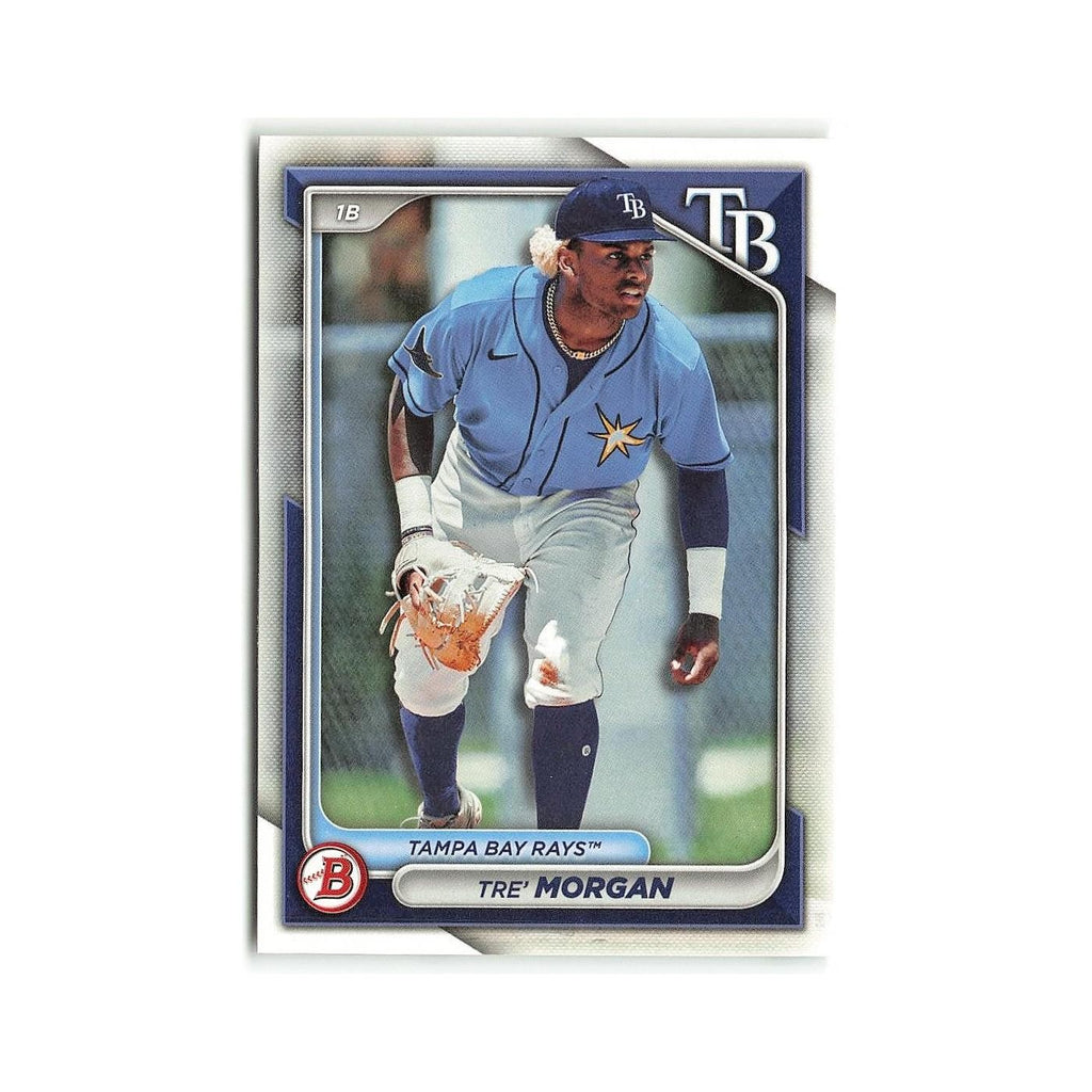 Tre' Morgan 2024 Bowman Prospects #BP-126 Tampa Bay Rays Baseball Card NM