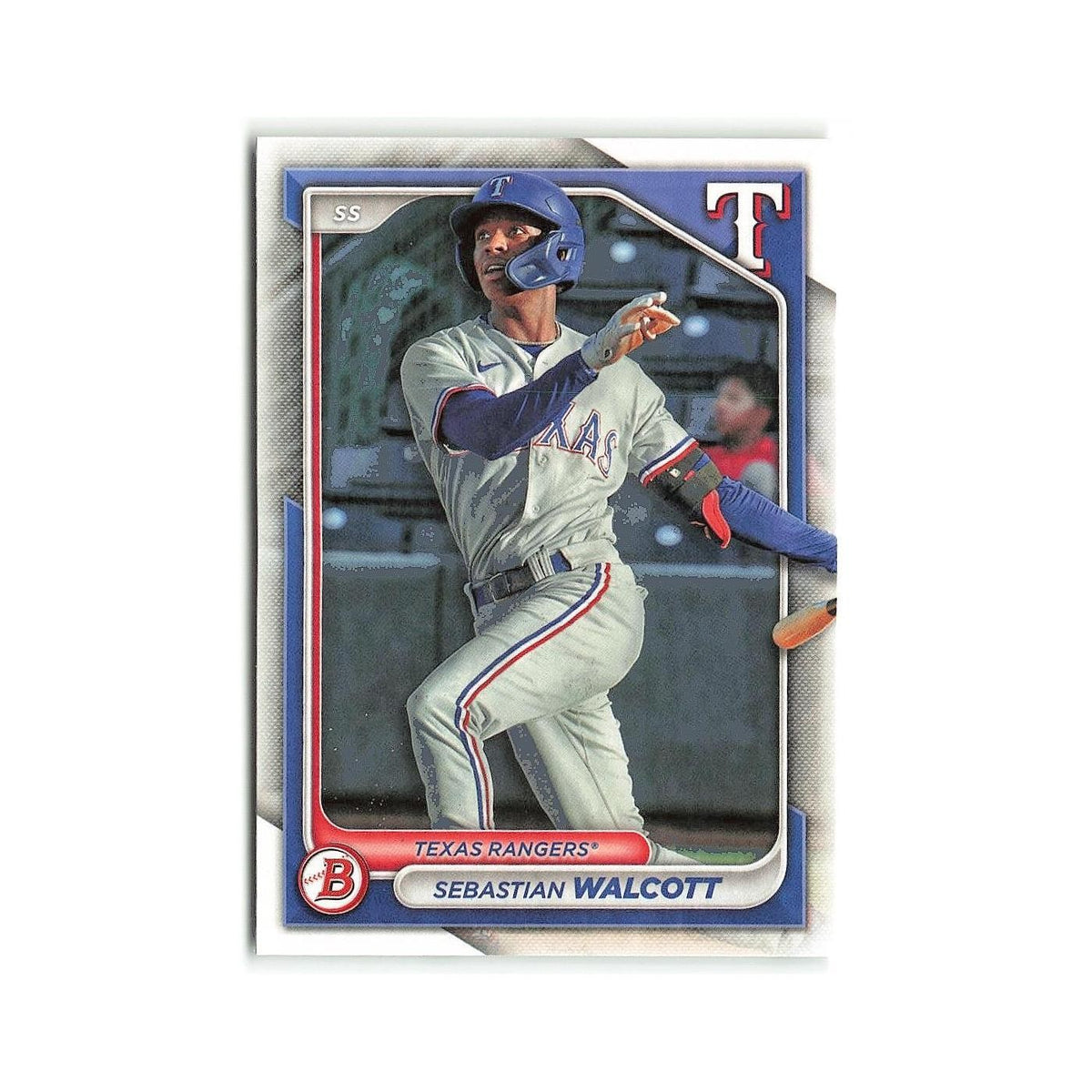 Sebastian Walcott 2024 Bowman Prospects #BP-81 Texas Rangers Baseball Card NM
