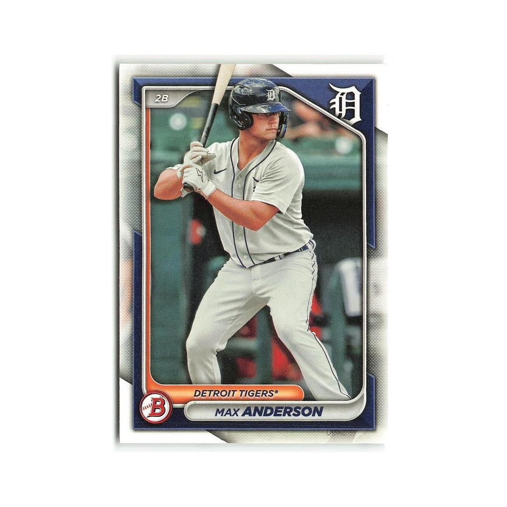 Max Anderson 2024 Bowman Prospects #BP-128 Detroit Tigers Baseball Card NM