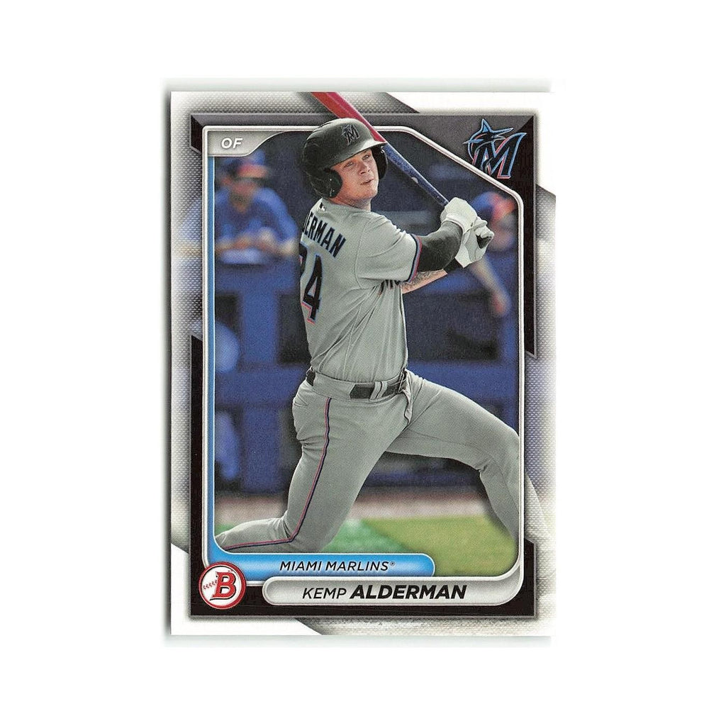Kemp Alderman 2024 Bowman Prospects #BP-82 Miami Marlins Baseball Card NM