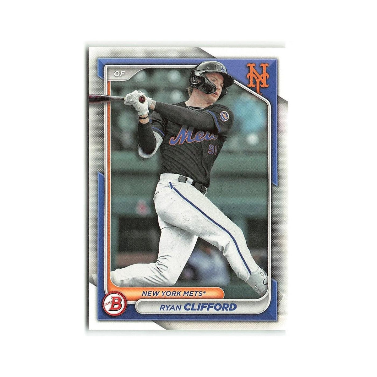 Ryan Clifford 2024 Bowman Prospects #BP-1 New York Mets Baseball Card NM