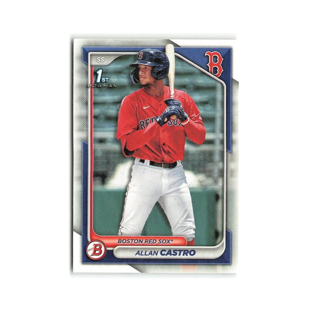 Allan Castro 2024 Bowman Prospects #BP-14 Boston Red Sox Baseball Card NM