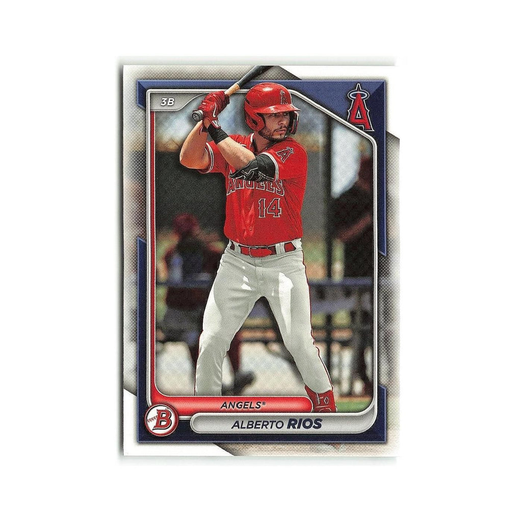 Alberto Rios 2024 Bowman Prospects #BP-98 Los Angeles Angels Baseball Card NM