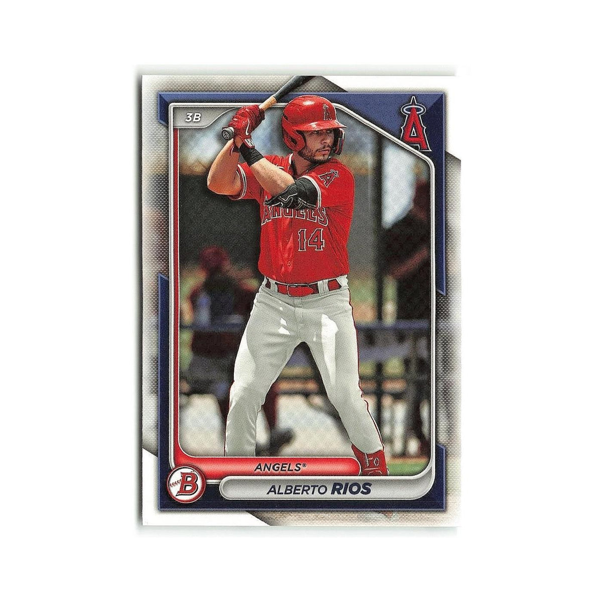 Alberto Rios 2024 Bowman Prospects #BP-98 Los Angeles Angels Baseball Card NM