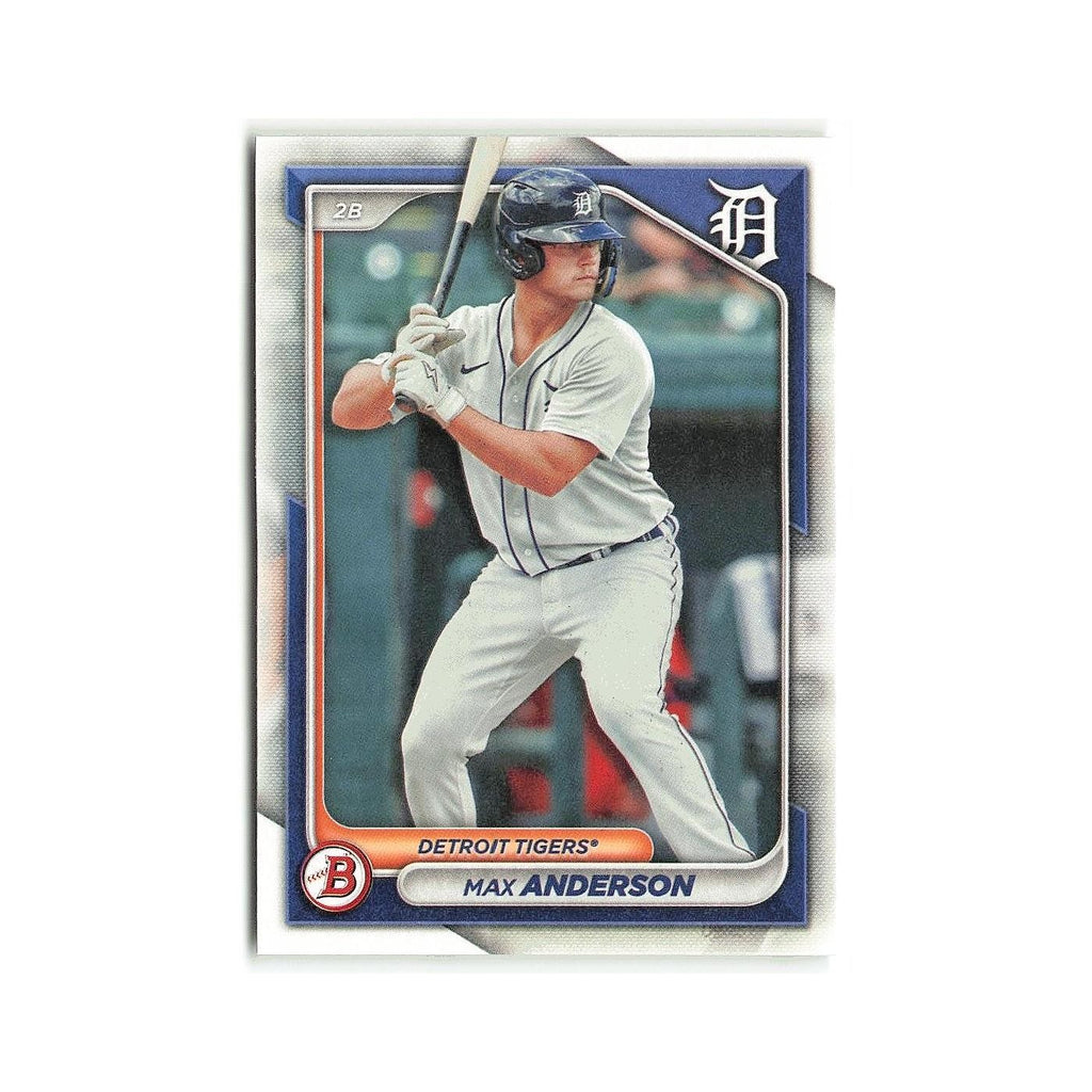Max Anderson 2024 Bowman Prospects #BP-128 Detroit Tigers Baseball Card NM