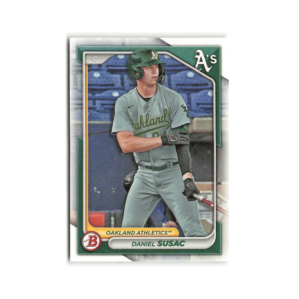 Daniel Susac 2024 Bowman Prospects #BP-42 Oakland Athletics Baseball Card NM