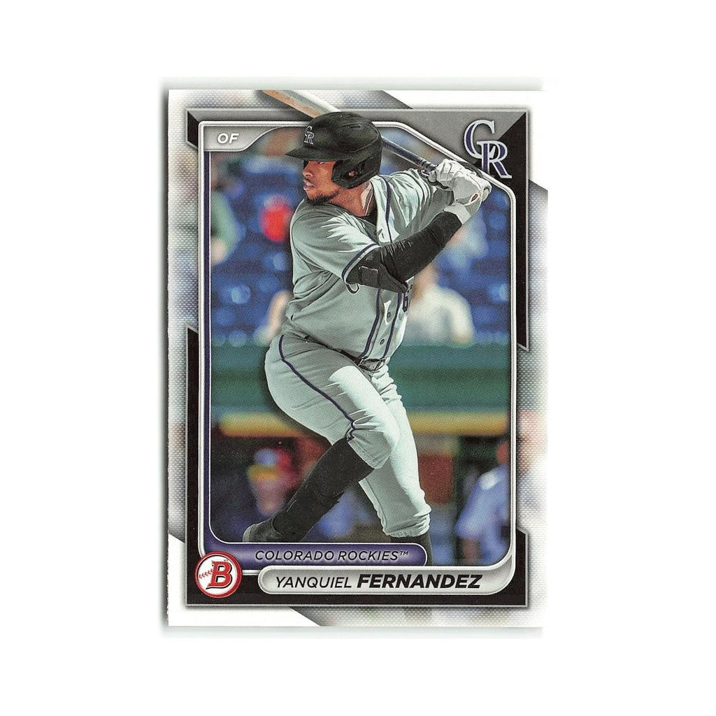 Yanquiel Fernandez 2024 Bowman Prospects #BP-90 Colorado Rockies NM
