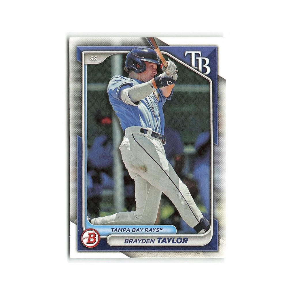 Brayden Taylor 2024 Bowman Prospects #BP-99 Tampa Bay Rays Baseball Card NM