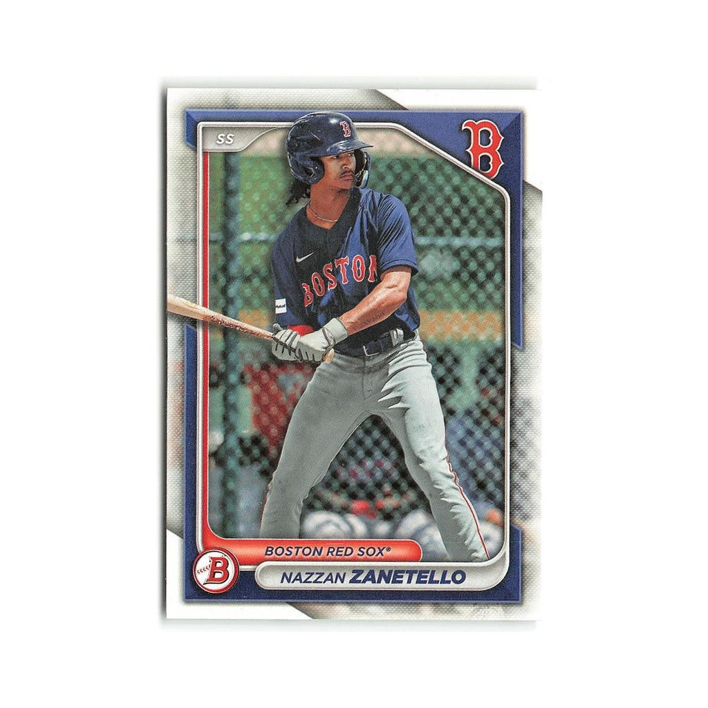 Nazzan Zanetello 2024 Bowman Prospects #BP-88 Boston Red Sox Baseball Card NM