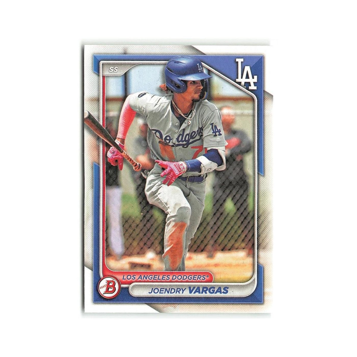Joendry Vargas 2024 Bowman Prospects #BP-89 Los Angeles Dodgers Baseball Card NM