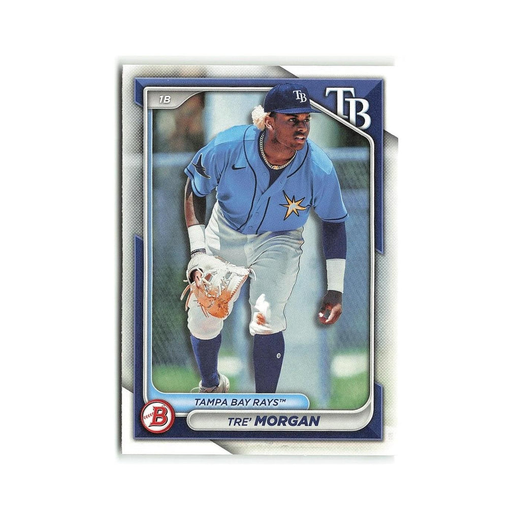 Tre' Morgan 2024 Bowman Prospects #BP-126 Tampa Bay Rays Baseball Card NM