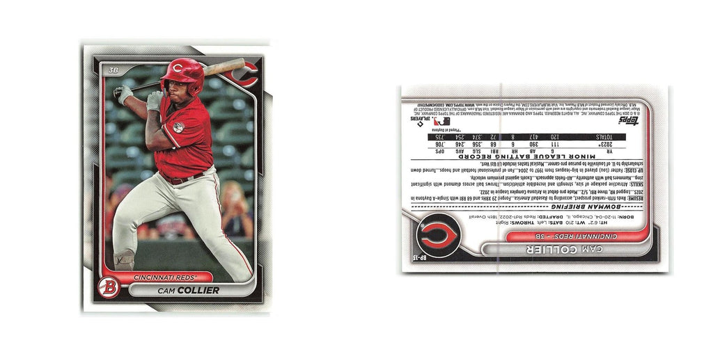 Cam Collier 2024 Bowman Prospects #BP-13 Cincinnati Reds Baseball Card NM