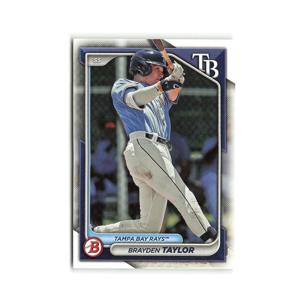 Brayden Taylor 2024 Bowman Prospects #BP-99 Tampa Bay Rays Baseball Card NM