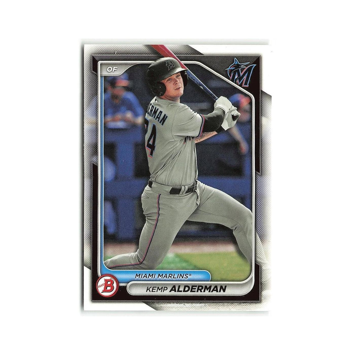 Kemp Alderman 2024 Bowman Prospects #BP-82 Miami Marlins Baseball Card NM