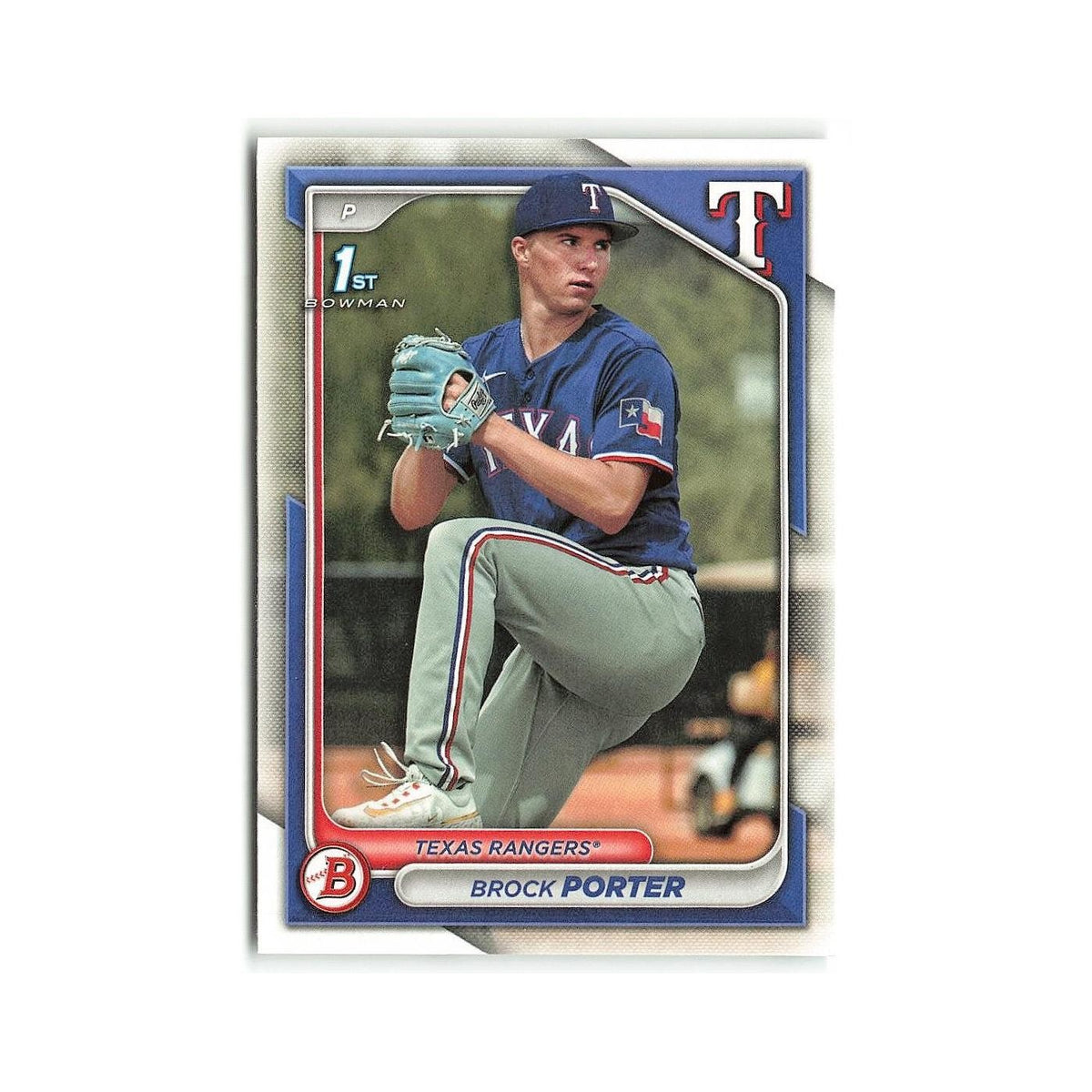 Brock Porter 2024 Bowman Prospects #BP-36 Texas Rangers Baseball Card NM