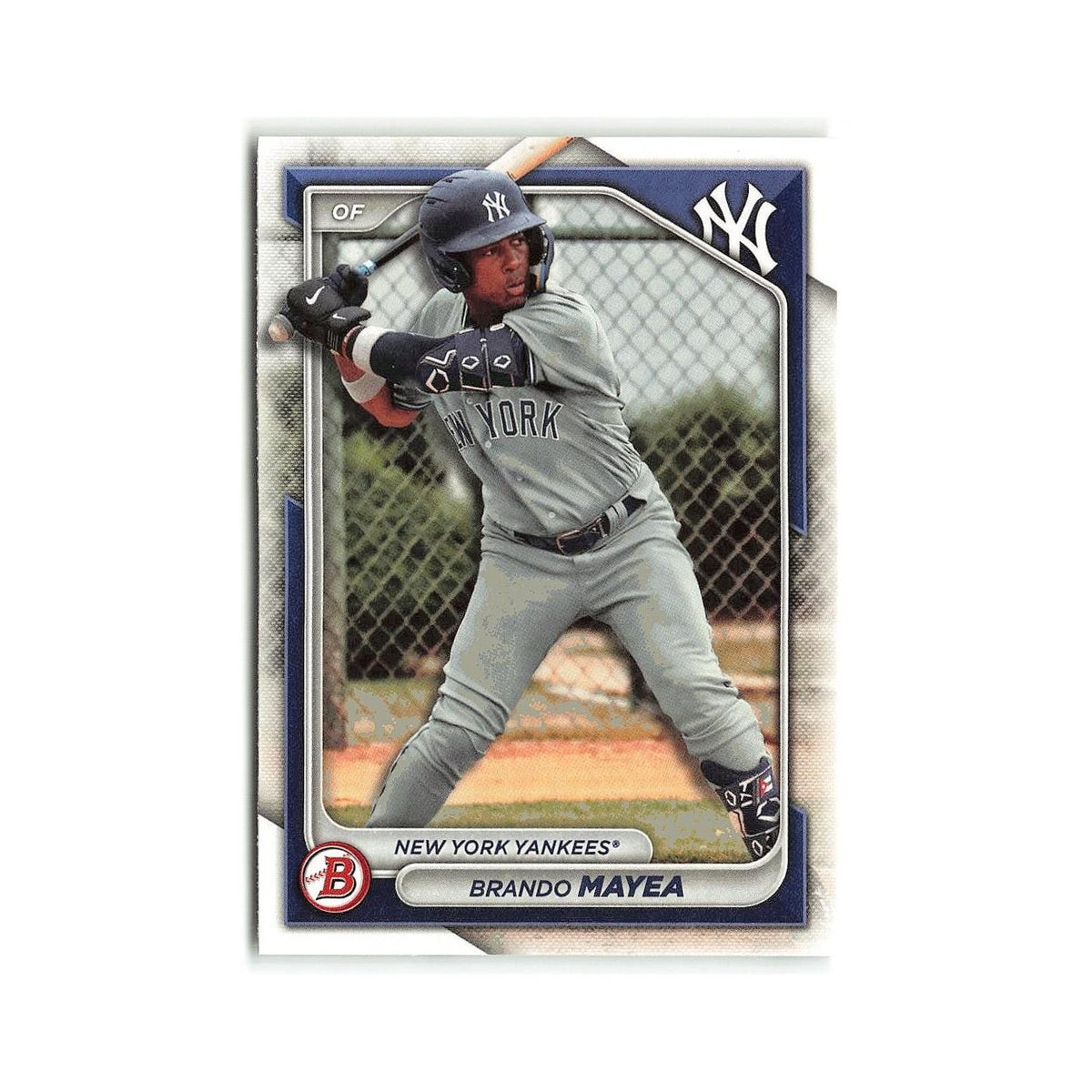 Brando Mayea 2024 Bowman Prospects #BP-84 New York Yankees Baseball Card NM