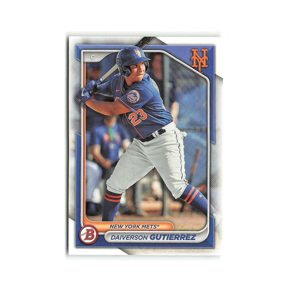Daiverson Gutierrez 2024 Bowman Prospects #BP-59 New York Mets Baseball Card NM