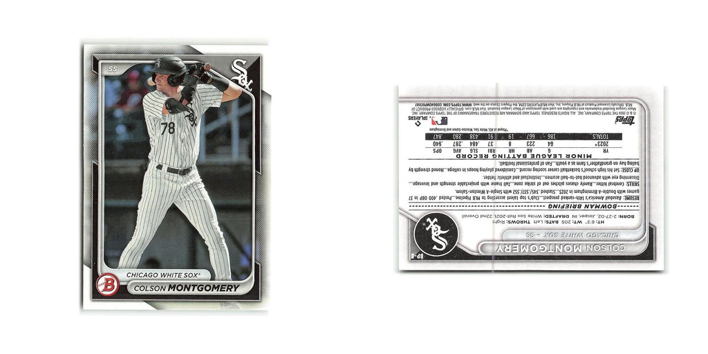 Colson Montgomery 2024 Bowman Prospects #BP-8 Chicago White Sox Baseball Card NM