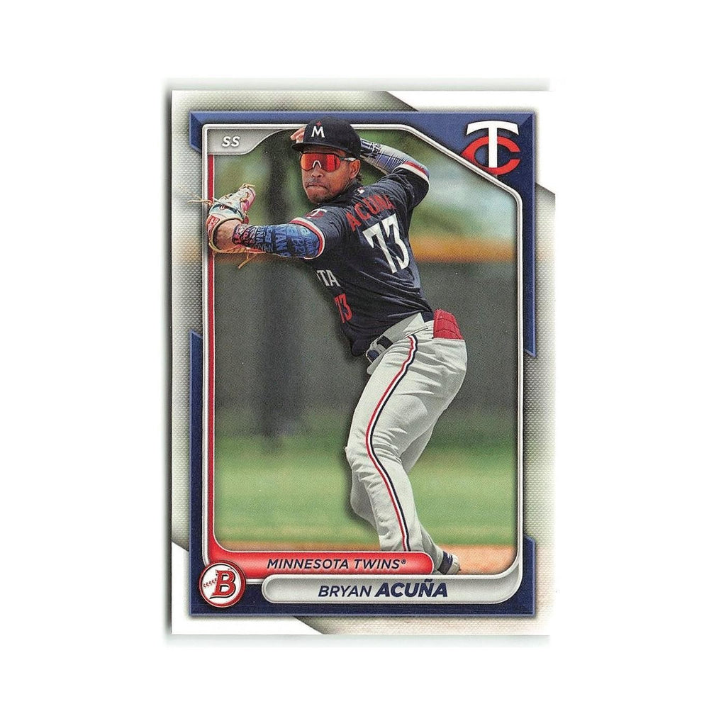 Bryan Acuna 2024 Bowman Prospects #BP-4 Minnesota Twins Baseball Card NM