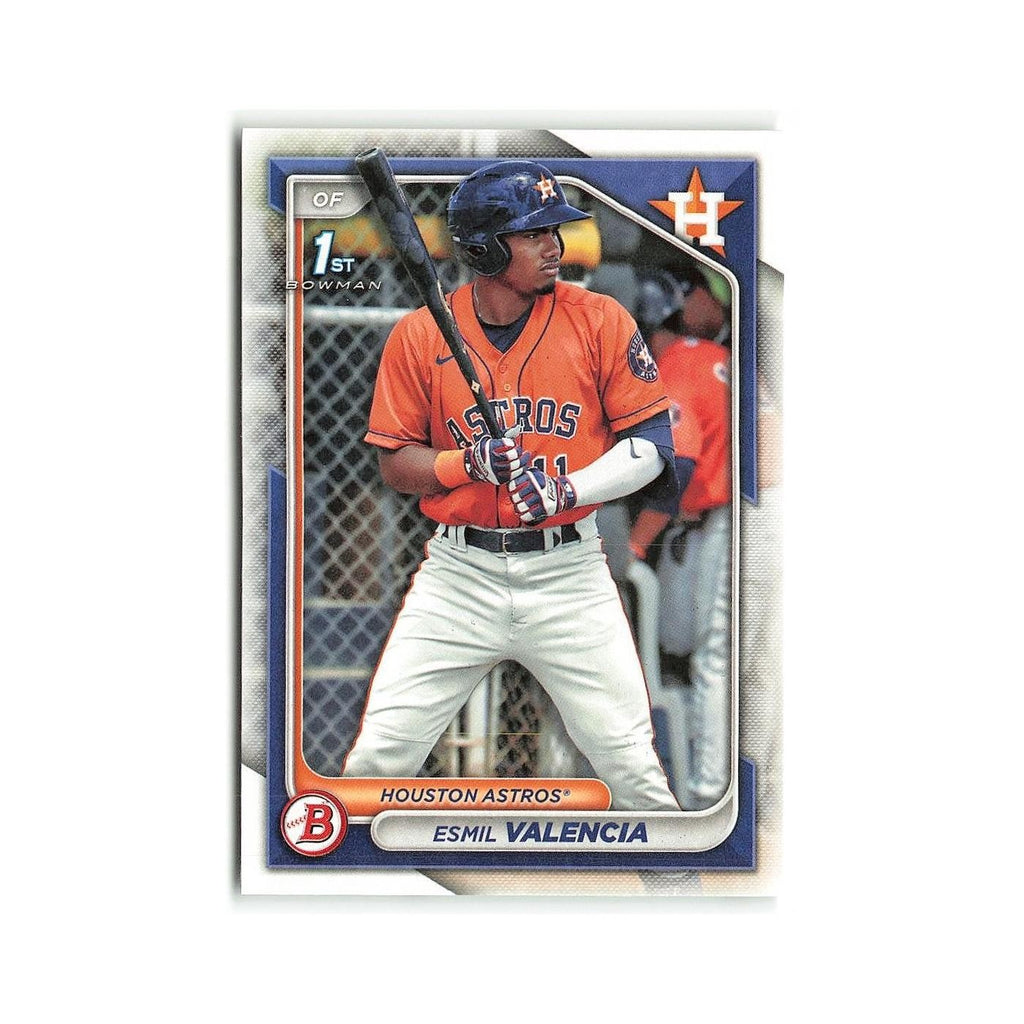 Esmil Valencia 2024 Bowman Prospects #BP-75 Houston Astros Baseball Card NM