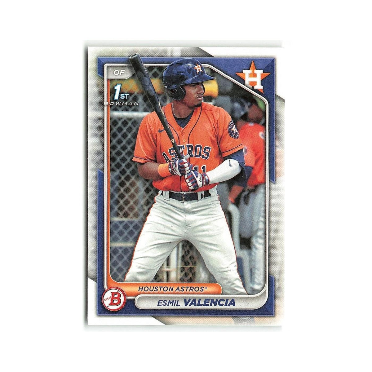 Esmil Valencia 2024 Bowman Prospects #BP-75 Houston Astros Baseball Card NM