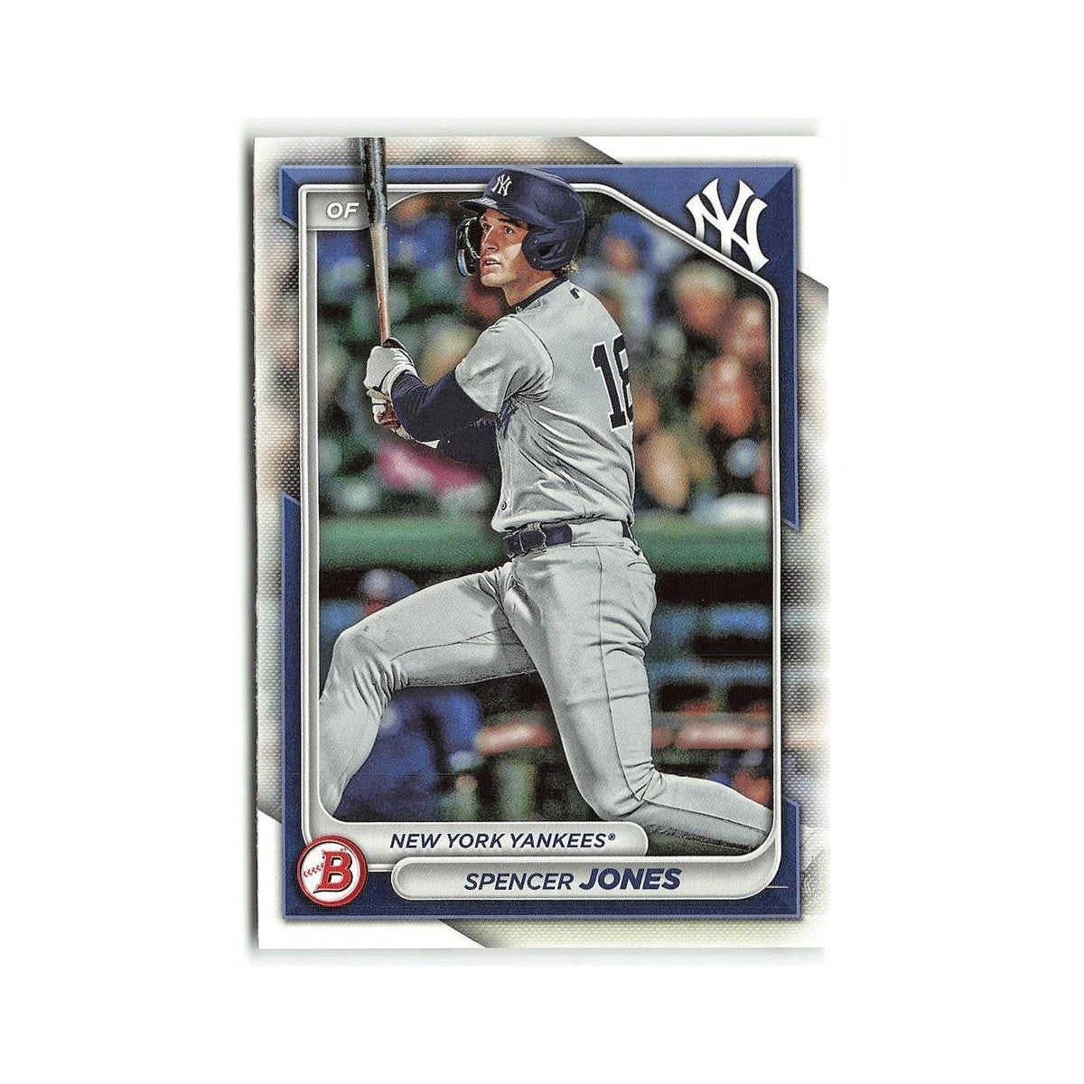 Spencer Jones 2024 Bowman Prospects #BP-32 New York Yankees Baseball Card NM