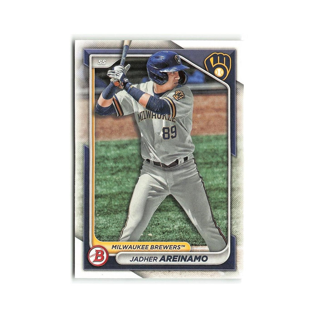 Jadher Areinamo 2024 Bowman Prospects #BP-2 Milwaukee Brewers Baseball Card NM