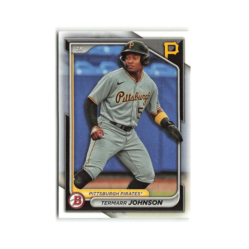 Termarr Johnson 2024 Bowman Prospects #BP-24 Pittsburgh Pirates Baseball Card NM