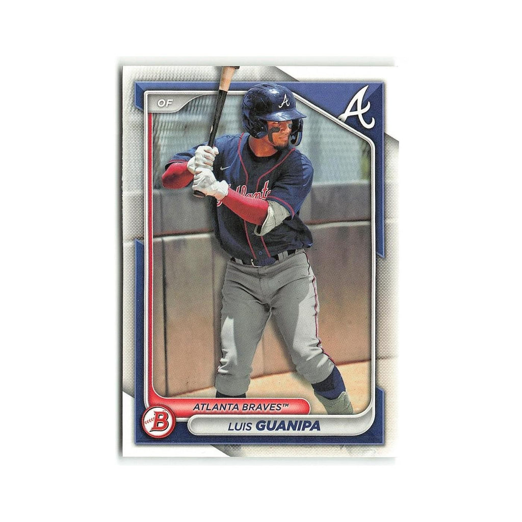 Luis Guanipa 2024 Bowman Prospects #BP-118 Atlanta Braves Baseball Card NM