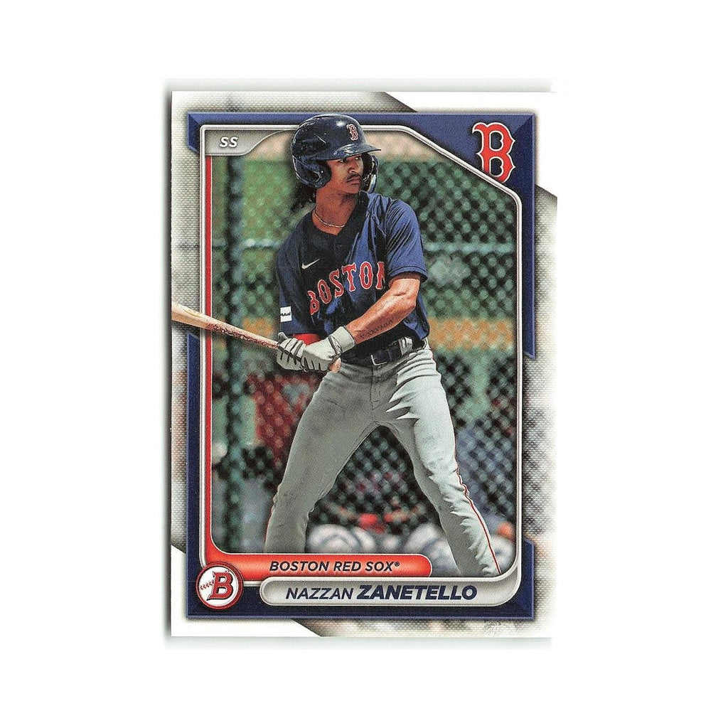 Nazzan Zanetello 2024 Bowman Prospects #BP-88 Boston Red Sox Baseball Card NM