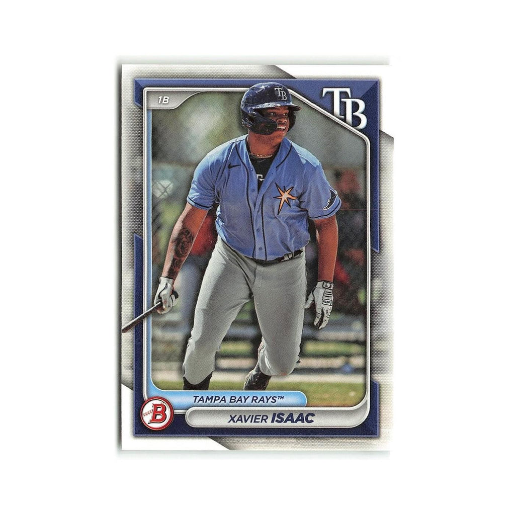 Xavier Isaac 2024 Bowman Prospects #BP-133 Tampa Bay Rays Baseball Card NM