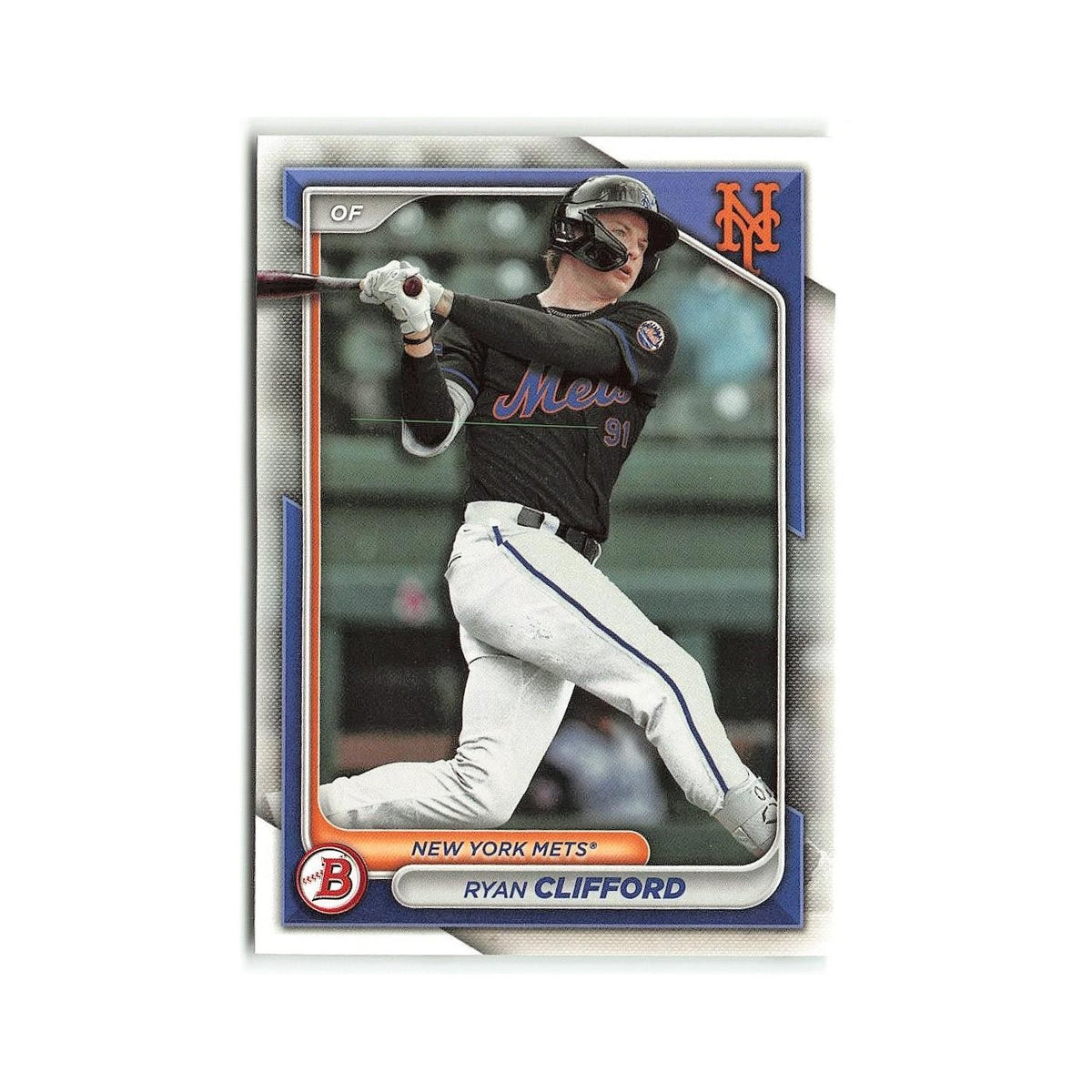 Ryan Clifford 2024 Bowman Prospects #BP-1 New York Mets Baseball Card NM