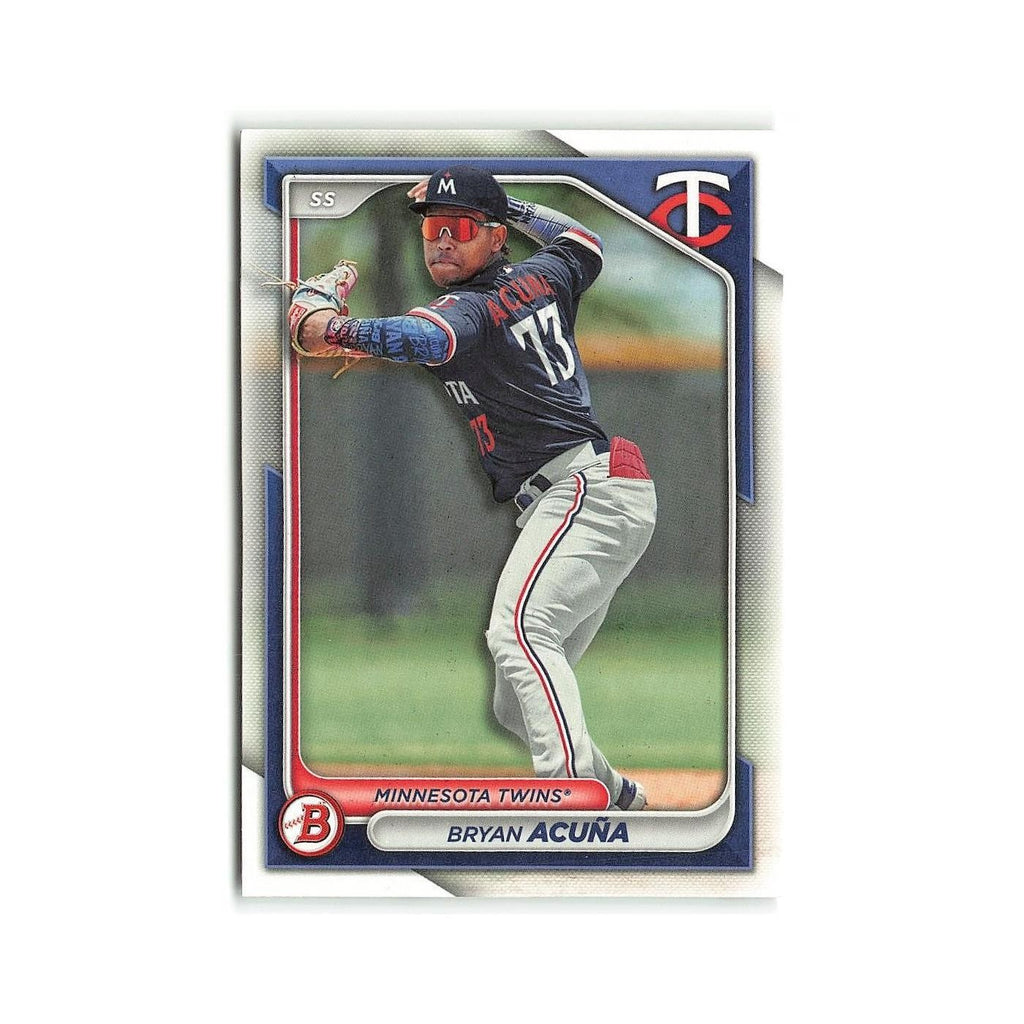 Bryan Acuna 2024 Bowman Prospects #BP-4 Minnesota Twins Baseball Card NM