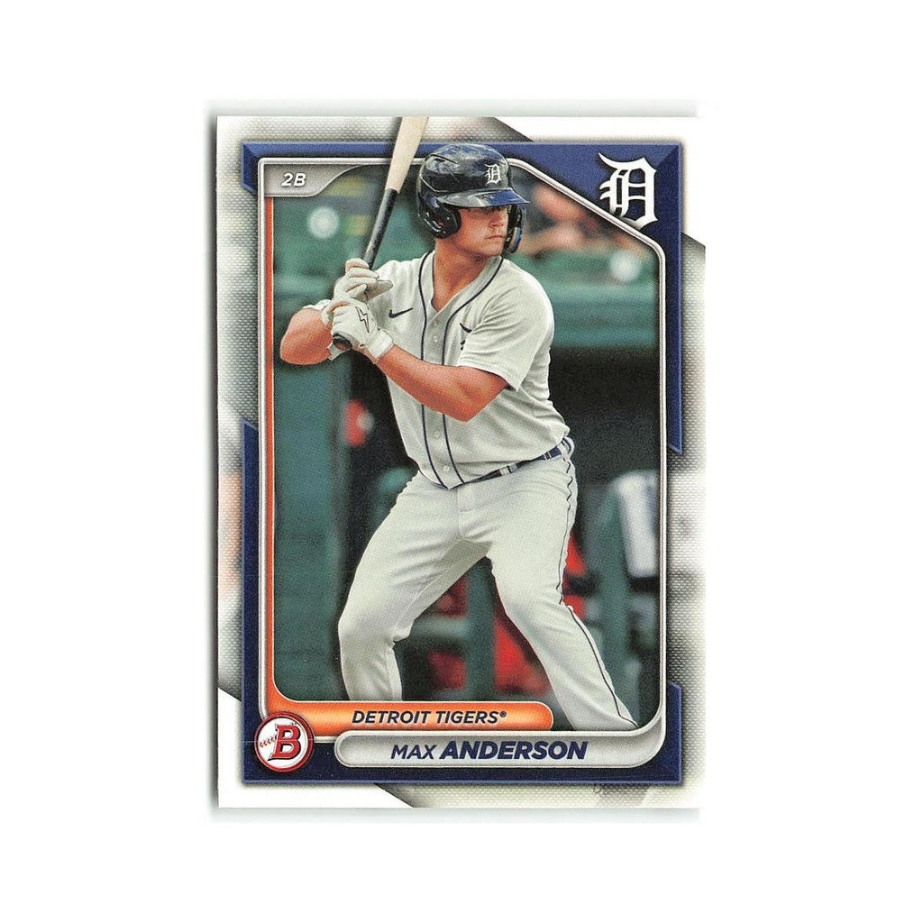 Max Anderson 2024 Bowman Prospects #BP-128 Detroit Tigers Baseball Card NM