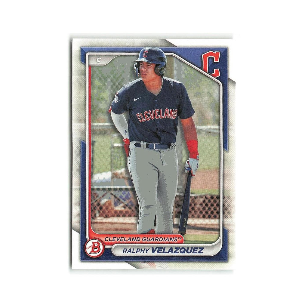 Ralphy Velazquez 2024 Bowman Prospects #BP-29 Cleveland Guardians NM