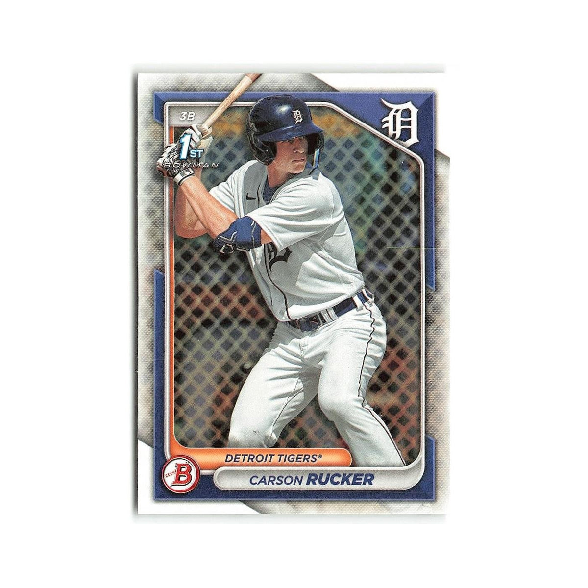 Carson Rucker 2024 Bowman Prospects #BP-65 Detroit Tigers Baseball Card NM