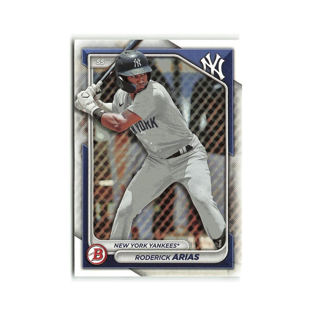 Roderick Arias 2024 Bowman Prospects #BP-100 New York Yankees Baseball Card NM
