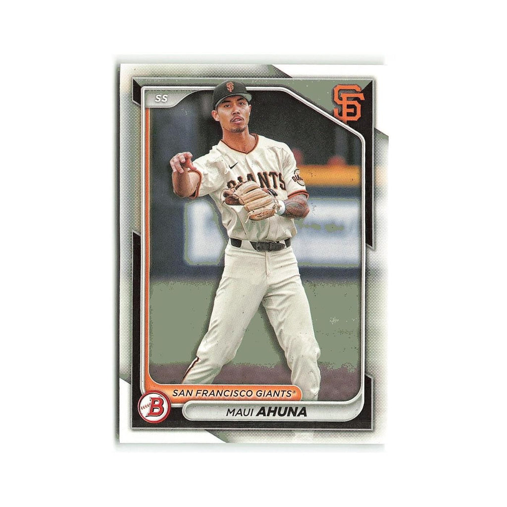Maui Ahuna 2024 Bowman Prospects #BP-26 San Francisco Giants Baseball Card NM