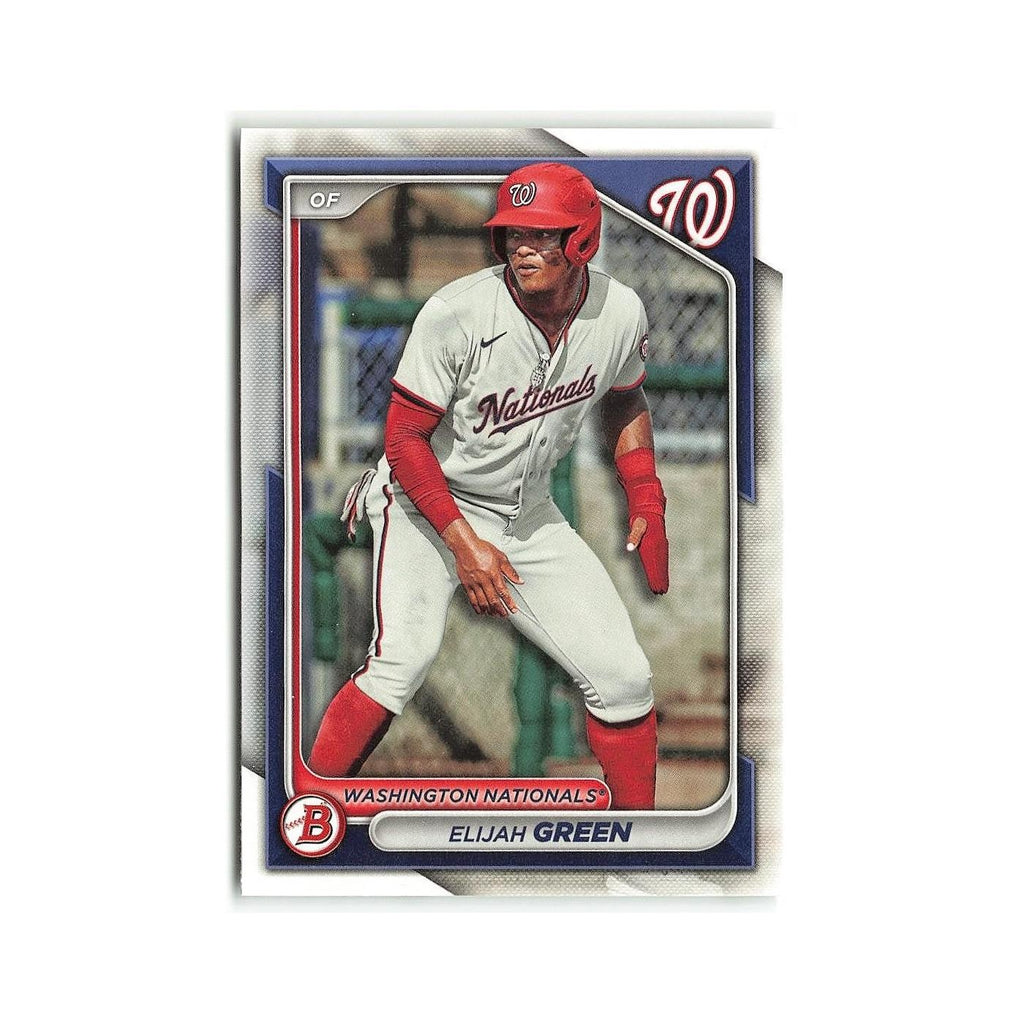 Elijah Green 2024 Bowman Prospects #BP-72 Washington Nationals Baseball Card NM