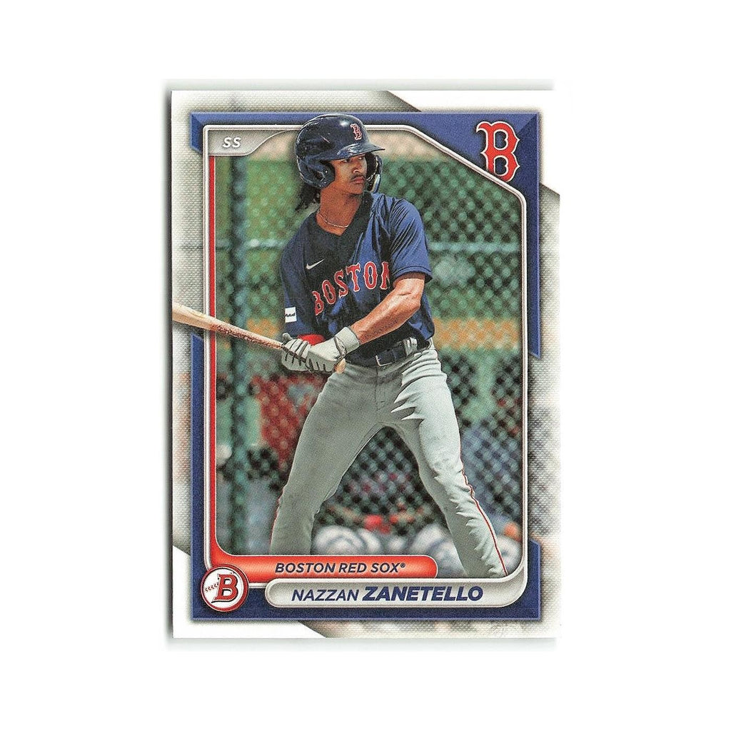 Nazzan Zanetello 2024 Bowman Prospects #BP-88 Boston Red Sox Baseball Card NM