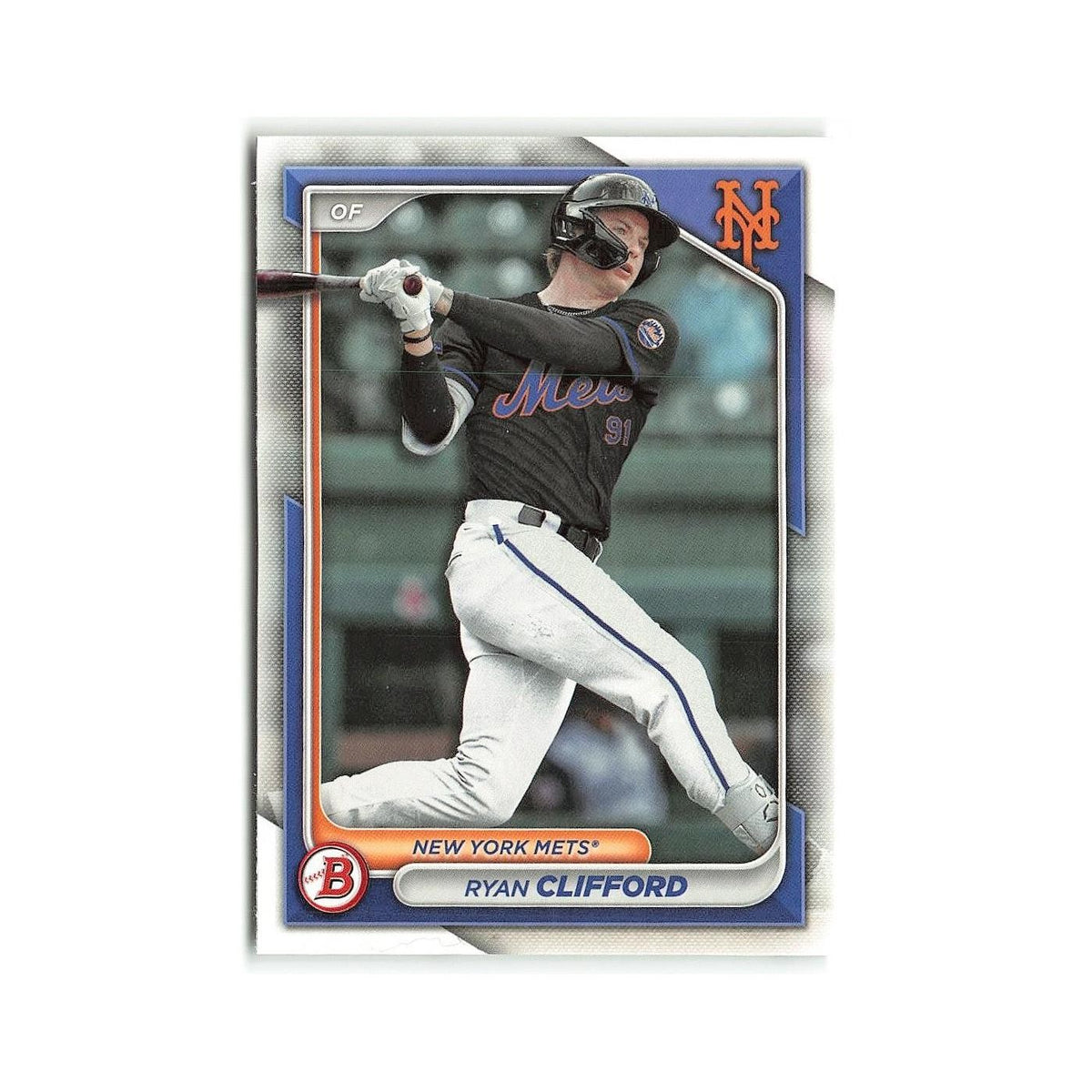 Ryan Clifford 2024 Bowman Prospects #BP-1 New York Mets Baseball Card NM